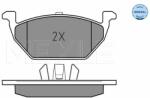 MEYLE set placute frana, frana disc MEYLE -ORIGINAL: True to OE. 025 231 3019/A (025 231 3019/A)