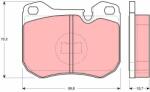 TRW set placute frana, frana disc TRW GDB309 - automobilus