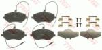 TRW set placute frana, frana disc TRW GDB1663 (GDB1663)