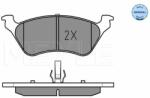 MEYLE set placute frana, frana disc MEYLE -ORIGINAL: True to OE. 025 240 3616/W (025 240 3616/W)