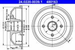 ATE Tambur frana ATE 24.0220-0039.1 (24.0220-0039.1) - automobilus