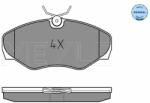 MEYLE set placute frana, frana disc MEYLE -ORIGINAL: True to OE. 025 230 9918 (025 230 9918)