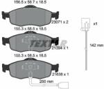 TEXTAR set placute frana, frana disc TEXTAR 2307104 (2307104)