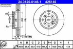ATE Disc frana ATE 24.0125-0146.1 (24.0125-0146.1)