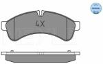 MEYLE set placute frana, frana disc MEYLE 025 292 3122 - automobilus