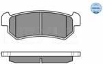 MEYLE set placute frana, frana disc MEYLE -ORIGINAL: True to OE. 025 240 7114 (025 240 7114)