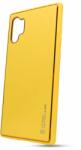  Husă din piele Samsung Galaxy Note 10+ N975 din piele - galben