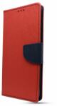 Fancy Husă Fancy Book pentru iPhone 12 Mini (5.4) - roșu-albastru