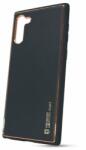  Husă din piele Samsung Galaxy Note 10 N970 din piele - negru