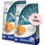 N&D Ocean Adult Medium & Maxi Herring and Orange 2x12 kg