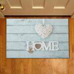 Oyo home Heart&Home bejárati szőnyeg, 58x38 cm, 100% poliészter