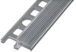  Alumínium Z lépcsőélvédő profil barazdált 10 mm/2, 50 m natúr alumínium