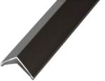  Utólagos alumínium sarokvédő élvédő profil 30x30 mm/2, 50 m matt eloxált titán/pezsgő