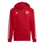 adidas FC Arsenal férfi kapucnis pulóver dna full-zip scarle - S (81221)