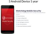 Watchdog Mobile Security (3 Device/1 Year)