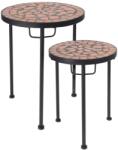 ProGarden Set mese laterală, 2 Buc. , cu blat mozaic X75000250 (442213)