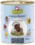 GranataPet 6x800g Liebling´s Mahlzeit nedves kutyatáp-Vad & lazac, zöldséggyökér, édeskömény, alma & repceolaj