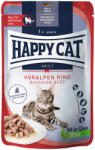 Happy Cat 12x85g Happy Cat Meat Adult marha szószban nedves macskatáp
