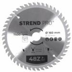 Strend Pro Disc pentru fierastrau circular Strend Pro TCT 160x2.2x20 / 16 mm, 48T, pentru lemn Disc de taiere