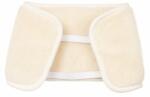 Vlnka Centură lombară din lână Merino cu velcro naturală (17-00992)