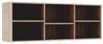 Mobikon Raft 6 polite din pal stejar sonoma Dunaj 135x32x49 cm (0000186180) Raft