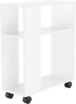 Mobikon Raft din pal alb Zoela 60x24x70 cm (0000230198) Raft