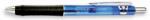 FlexOffice Golyóstoll, 0, 5 mm, nyomógombos, FLEXOFFICE, "Renown", kék (FO-05BLUE) - pepita