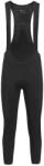 HIRU - pantaloni lungi ciclism pentru barbati, vreme rece Fleece FL Factory Bibtight - negru verde menta (LFC1)