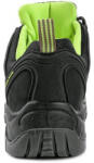 CXS CXS Universe Meteor S3 bokacsizma, fekete-zöld, 44-es méret (2118-131-808-44)