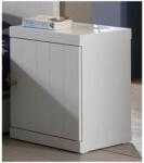 VIPACK Noptieră "Robin", cu ușă, alb, lemn RONA1214 (442738)