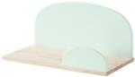 VIPACK Raft de perete "Kiddy", 45 cm, verde menta, lemn KIHP4593 (442709) Raft