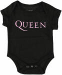 ROCK OFF детско боди Queen - Pink Logo - Черен - ROCK OFF - QUBG62TB