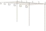 vidaXL 313999 6x3x2,5 m