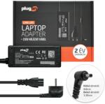 PlugOn Asus laptop töltő, adapter, 19V 1.75A - 33W (notebook töltő) (11963)