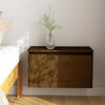 vidaXL Dulap de perete, maro miere, 60x30x35 cm, lemn masiv de pin (813451) Raft