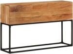 vidaXL Masă consolă, 120x30x75 cm, lemn masiv de acacia (320821)
