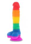 ToyJoy Dildo Lover Curcubeu 18cm - pasiune Dildo