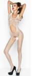 Passion Bodystocking Passion Bs044 Alb - pasiune