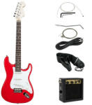 ReVoLuTioN GP-5R elektromos gitár szett + erősítő (piros)