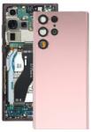  tel-szalk-192968982 Samsung Galaxy S22 Ultra 5G rózsaszín akkufedél, hátlap, hátlapi kamera lencse (tel-szalk-192968982)