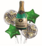 Balloons4party Set 5 baloane folie sampanie - articole-petreceri - 104,99 RON