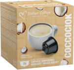 Italian Coffee Coccociok, Ciocolata calda alba cu cocos, 64 capsule compatibile Nescafe Dolce Gusto, Italian Coffee (AV18-64)