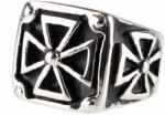 ETNOX пръстен ETNOX - Черен Iron Cross - SR1138