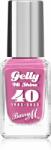 Barry M Gelly Hi Shine "40" 1982 - 2022 lac de unghii culoare Strawberry Cheescake 10 ml