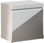VIPACK Noptieră "Lara", alb, lemn LANA1214 (442723)