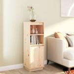 vidaXL Dulap înalt, gri, 37x34x110 cm, lemn masiv de pin (813515) Comoda