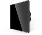 Luxion Intrerupator Simplu cu Touch din Sticla LUXION, 500W - culoare negru