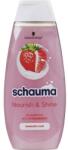 Schauma Sampon sérült hajra Eper - Schauma Nourish & Shine Strawberry Shampoo 400 ml