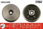 TRW Tambur frana TRW DB4340B (DB4340B) - automobilus