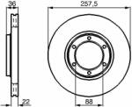 Bosch Disc frana BOSCH 0 986 478 596 (0 986 478 596)